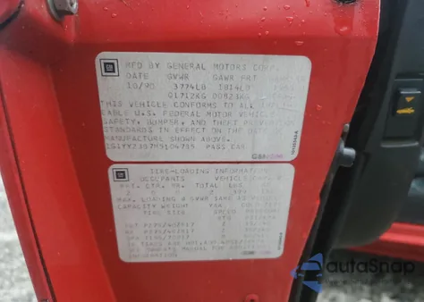 1991 Chevrolet Corvette from USA, damaged, VIN 1G1YY2387M5104785